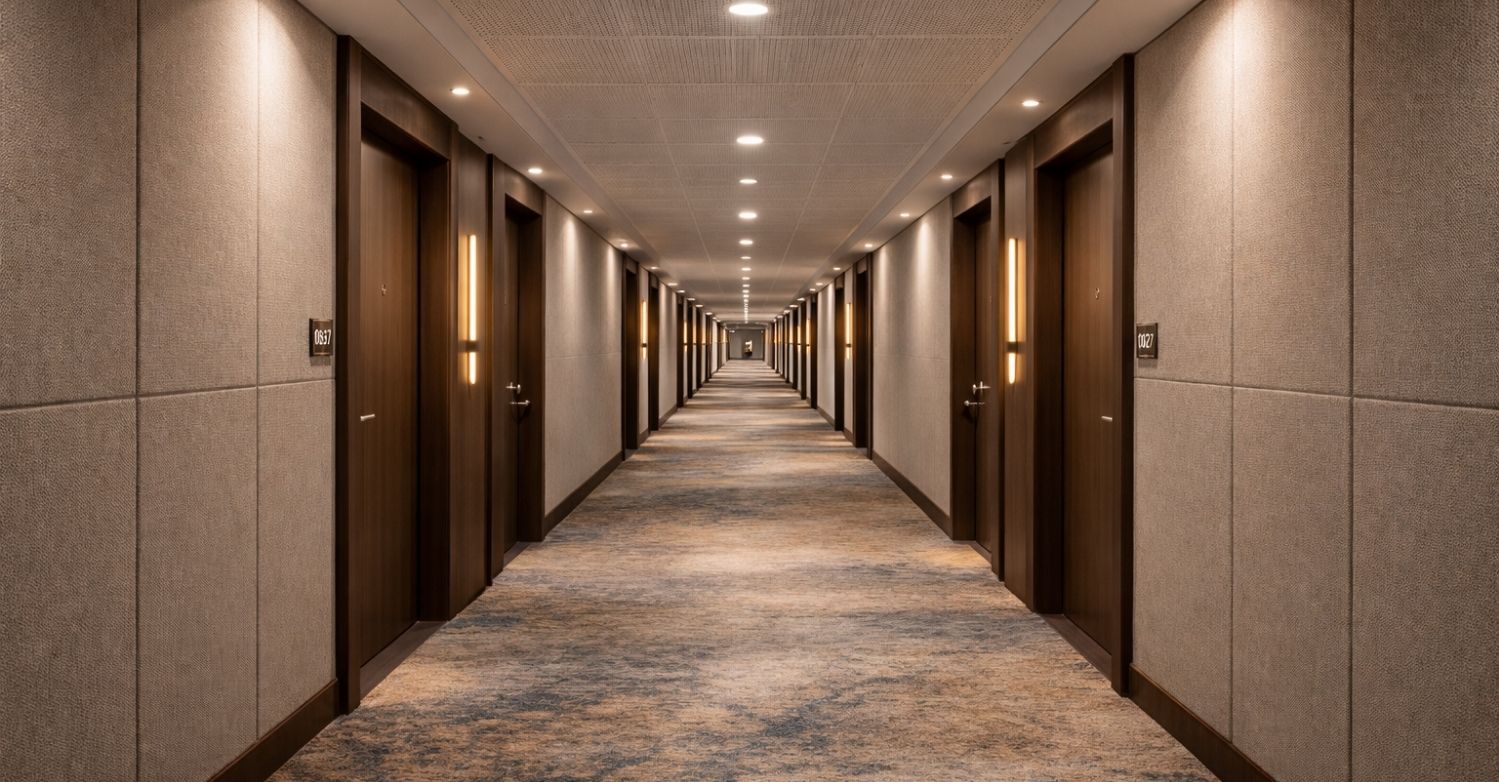 Corridor echo control
